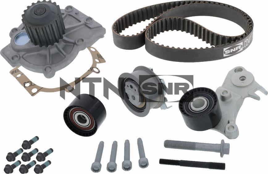 SNR KDP465.060 - Ūdenssūknis + Zobsiksnas komplekts www.autospares.lv