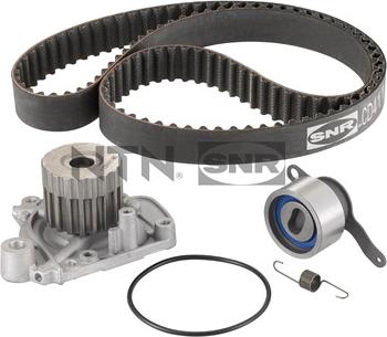 SNR KDP474.020 - Ūdenssūknis + Zobsiksnas komplekts www.autospares.lv