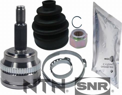 SNR OJK55.052 - Šarnīru komplekts, Piedziņas vārpsta www.autospares.lv