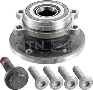 SNR R141.78 - Подшипник ступицы колеса, комплект www.autospares.lv