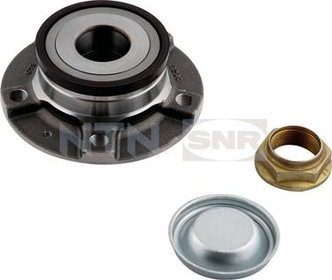 SNR R159.49 - Подшипник ступицы колеса, комплект www.autospares.lv