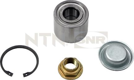 SNR R159.48 - Подшипник ступицы колеса, комплект www.autospares.lv