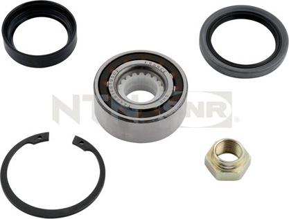 SNR R159.10 - Подшипник ступицы колеса, комплект www.autospares.lv