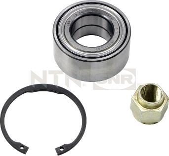 SNR R159.17 - Подшипник ступицы колеса, комплект www.autospares.lv