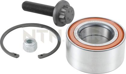 SNR R154.63 - Подшипник ступицы колеса, комплект www.autospares.lv