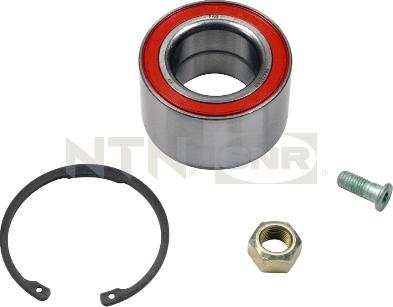 SNR R154.33 - Подшипник ступицы колеса, комплект www.autospares.lv