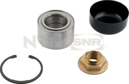 SNR R155.65 - Подшипник ступицы колеса, комплект www.autospares.lv