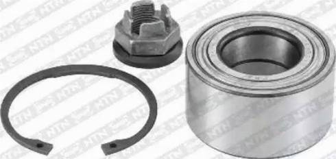 Delphi BK500 - Wheel hub, bearing Kit www.autospares.lv