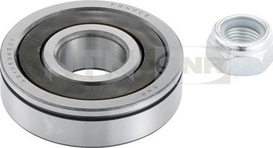 SNR R155.102 - Подшипник ступицы колеса, комплект www.autospares.lv