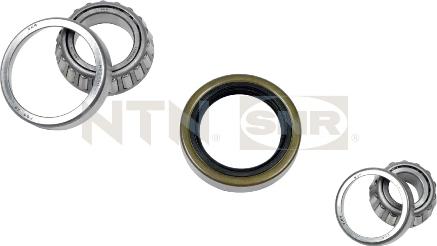 SNR R151.08 - Подшипник ступицы колеса, комплект www.autospares.lv