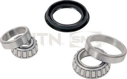 SNR R151.02 - Подшипник ступицы колеса, комплект www.autospares.lv