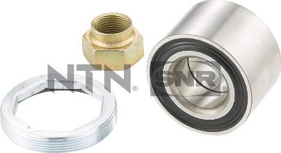 SNR R158.05 - Подшипник ступицы колеса, комплект www.autospares.lv