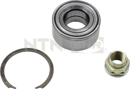 SNR R158.31 - Подшипник ступицы колеса, комплект www.autospares.lv