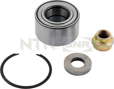 SNR R158.28 - Подшипник ступицы колеса, комплект www.autospares.lv