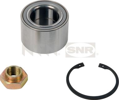 SNR R153.46 - Подшипник ступицы колеса, комплект www.autospares.lv