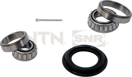 SNR R153.03 - Подшипник ступицы колеса, комплект www.autospares.lv