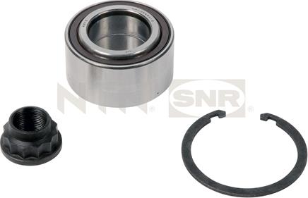 SNR R169.58 - Подшипник ступицы колеса, комплект www.autospares.lv