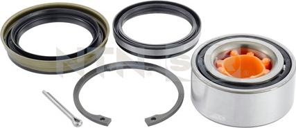 SNR R169.24 - Подшипник ступицы колеса, комплект www.autospares.lv