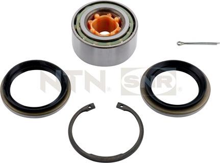 SNR R169.21 - Подшипник ступицы колеса, комплект www.autospares.lv