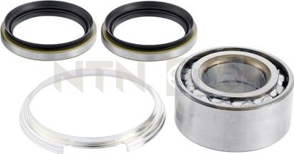 SNR R169.28 - Подшипник ступицы колеса, комплект www.autospares.lv