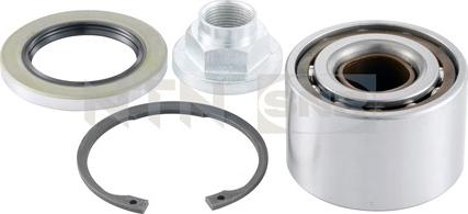 SNR R169.22 - Подшипник ступицы колеса, комплект www.autospares.lv