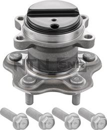 SNR R168.105 - Подшипник ступицы колеса, комплект www.autospares.lv