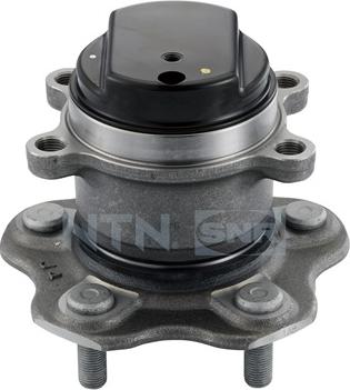 SNR R168.117 - Подшипник ступицы колеса, комплект www.autospares.lv