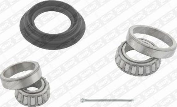 SNR R168.25 - Подшипник ступицы колеса, комплект www.autospares.lv