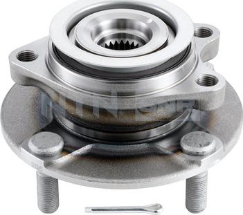 SNR R168.77 - Подшипник ступицы колеса, комплект www.autospares.lv