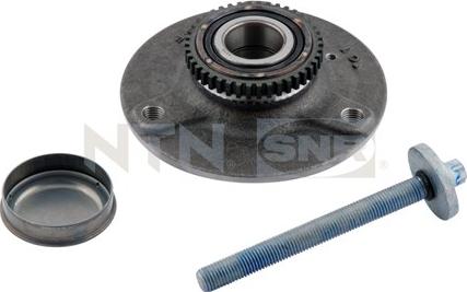 SNR R187.01 - Подшипник ступицы колеса, комплект www.autospares.lv