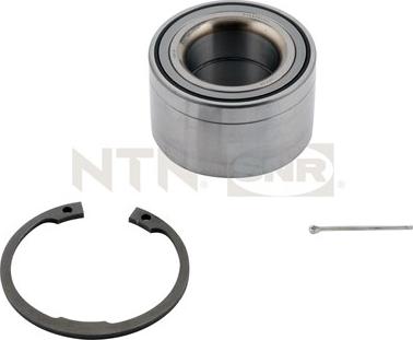 SNR R179.13 - Подшипник ступицы колеса, комплект www.autospares.lv