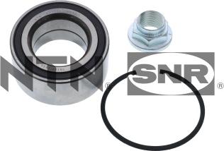 SNR R174.106 - Подшипник ступицы колеса, комплект www.autospares.lv