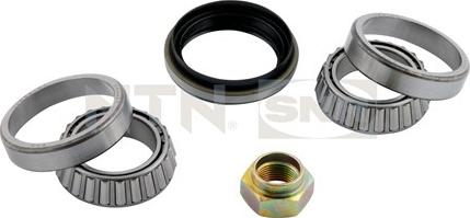 SNR R170.04 - Подшипник ступицы колеса, комплект www.autospares.lv