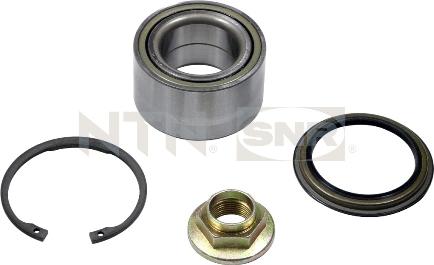 SNR R170.15 - Подшипник ступицы колеса, комплект www.autospares.lv