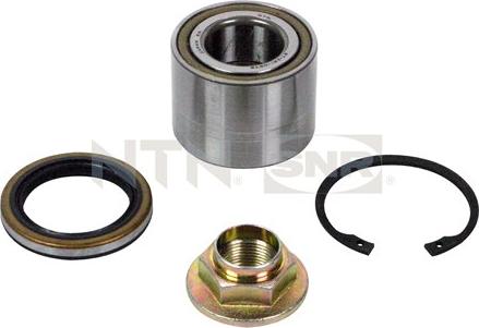 SNR R170.16 - Подшипник ступицы колеса, комплект www.autospares.lv