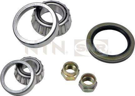 SNR R170.17 - Подшипник ступицы колеса, комплект www.autospares.lv