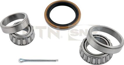 SNR R173.00 - Подшипник ступицы колеса, комплект www.autospares.lv