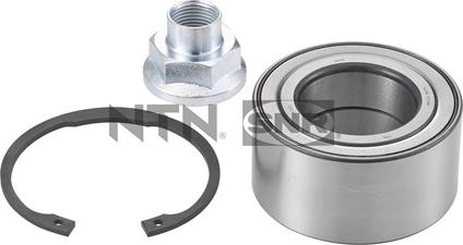 SNR R177.49 - Подшипник ступицы колеса, комплект www.autospares.lv