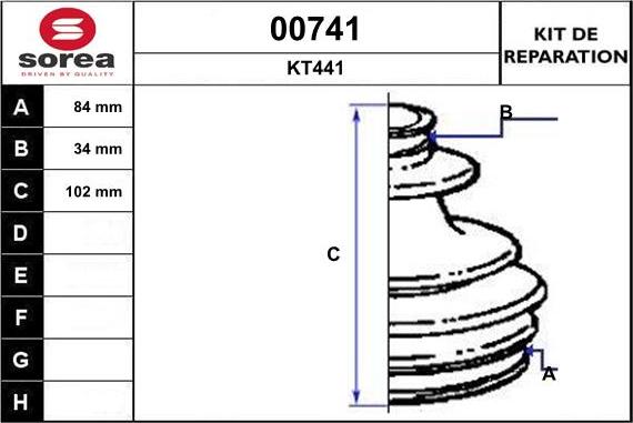 SNRA 00741 - Пыльник, приводной вал www.autospares.lv