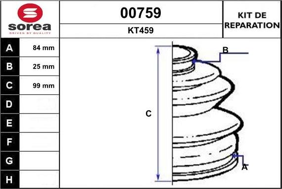 SNRA 00759 - Putekļusargs, Piedziņas vārpsta autospares.lv