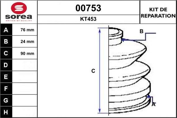 SNRA 00753 - Пыльник, приводной вал www.autospares.lv