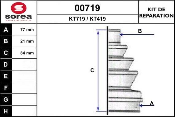 SNRA 00719 - Пыльник, приводной вал www.autospares.lv