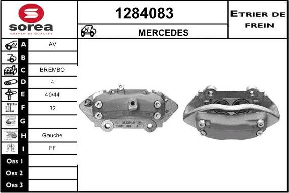 SNRA 1284083 - Bremžu suports www.autospares.lv