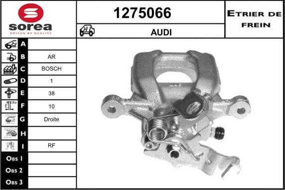 SNRA 1275066 - Brake Caliper www.autospares.lv