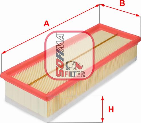 Sofima S 9502 A - Gaisa filtrs autospares.lv