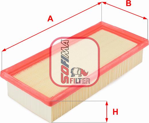 Sofima S 9012 A - Gaisa filtrs autospares.lv