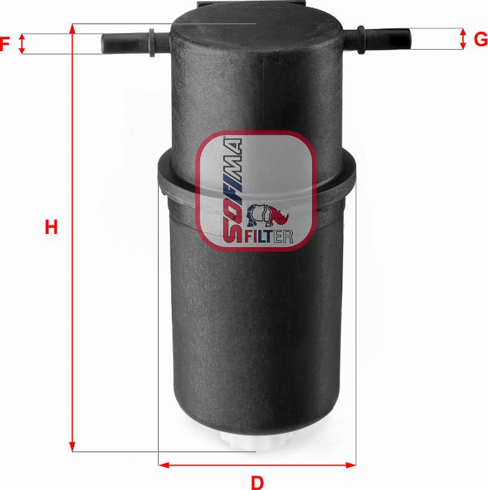 Sofima S 4144 NR - Топливный фильтр www.autospares.lv