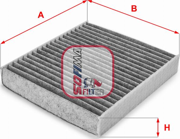 Sofima S 4158 CA - Filter, interior air www.autospares.lv