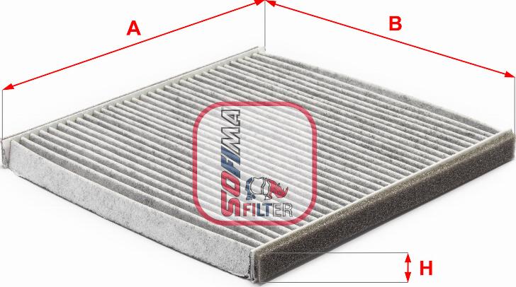 Sofima S 4117 CA - Filter, interior air www.autospares.lv