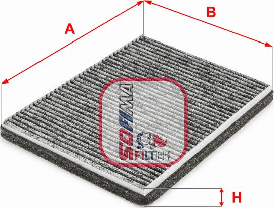 Sofima S 4272 CA - Filtrs, Salona telpas gaiss www.autospares.lv